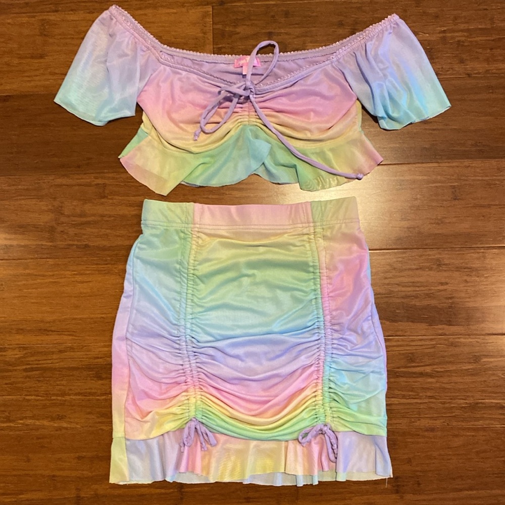 Sugar Thrillz Dolls Kill Pastel Rainbow Ombré Set 🌈